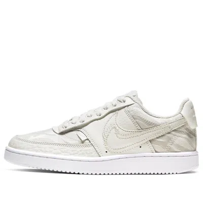 NIKE (WMNS) Nike Court Vision Low Premium 'Stacked Swoosh - Sail'