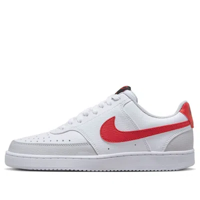 NIKE (WMNS) Nike Court Vision Low 'White University Red'