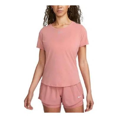 NIKE (WMNS) Nike Dri-FIT One Luxe T-shirt 'Pink'