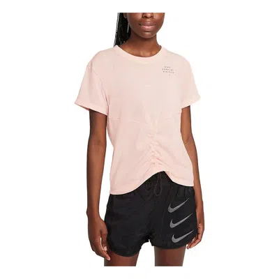 NIKE (WMNS) Nike Dri-FIT Run Division T-Shirts 'Orange'