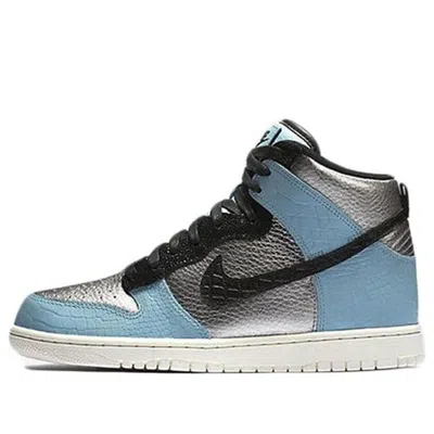 NIKE (WMNS) Nike Dunk High LX 'Metallic Silver Mica Blue'