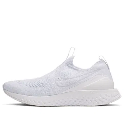NIKE (WMNS) Nike Epic Phantom React Flyknit 'Triple White'
