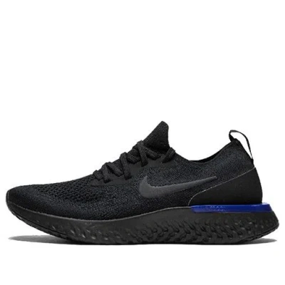 NIKE (WMNS) NIKE EPIC REACT FLYKNIT 'BLACK RACER BLUE'