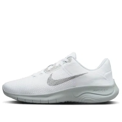 NIKE (WMNS) Nike Flex Experience Run 11 Wide 'White Metallic Silver'