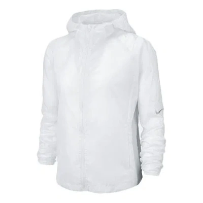 NIKE (WMNS) Nike Gym Running Hooded Jacket White