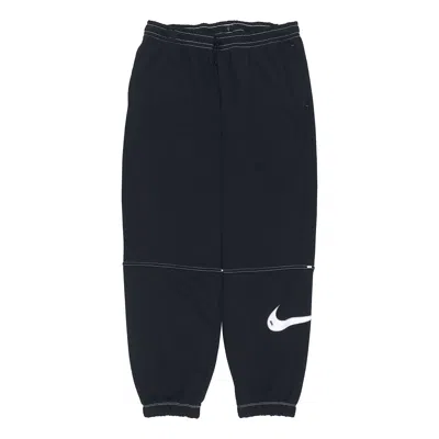 NIKE (WMNS) Nike Logo Knit Bundle Feet Sports Pants/Trousers/Joggers Autumn Black