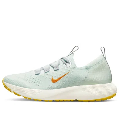 NIKE (WMNS) Nike React Escape Run Flyknit 'Green Orange'