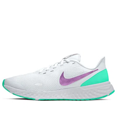 NIKE (WMNS) Nike Revolution 5 'White Green Glow Violet'