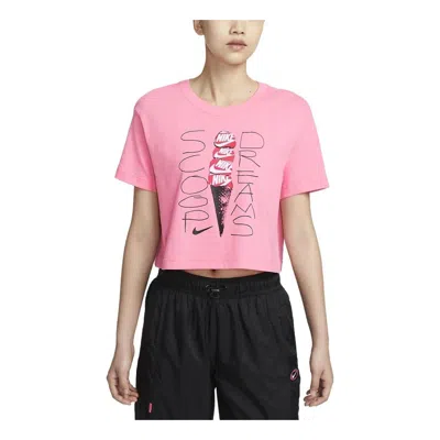 NIKE (WMNS) Nike Short Sleeve T-Shirt 'Pink'