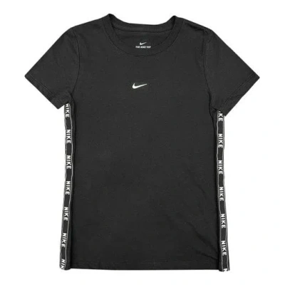 NIKE (WMNS) Nike Small logo Short Sleeve 'Black'