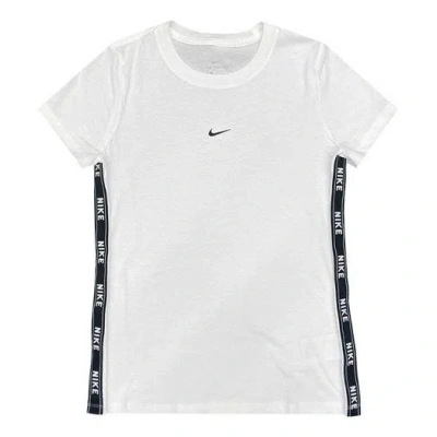 NIKE (WMNS) NIKE SMALL LOGO SHORT SLEEVE 'WHITE'