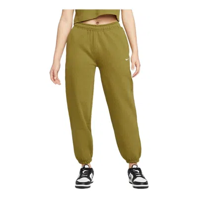 NIKE (WMNS) Nike Solo Swoosh Sweatpants 'Green'