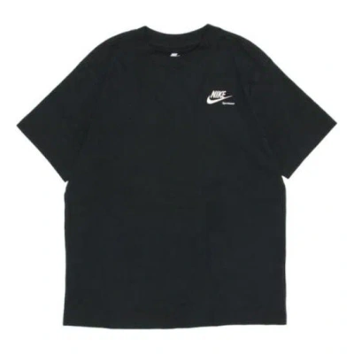NIKE (WMNS) Nike Sportswear Boyfriend T-shirt 'Black White'