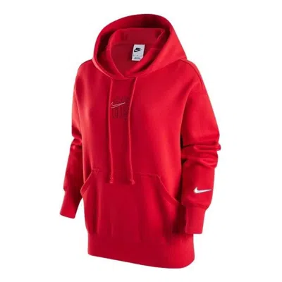 NIKE (WMNS) Nike Sportswear CNY Fleece Hoodie 'Red'