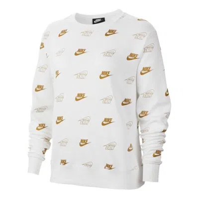 NIKE (WMNS) Nike Sportswear Crew Shine Sweatshir 'White'