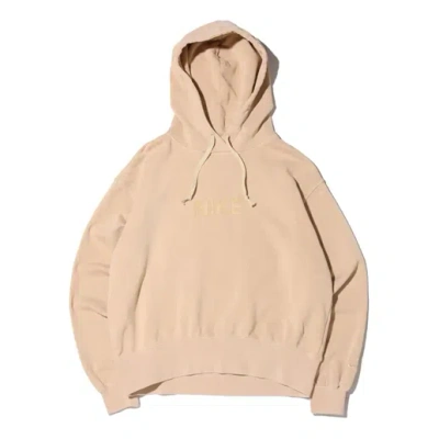 NIKE (WMNS) Nike Sportswear Embroidery Logo Hoodie 'Beige'