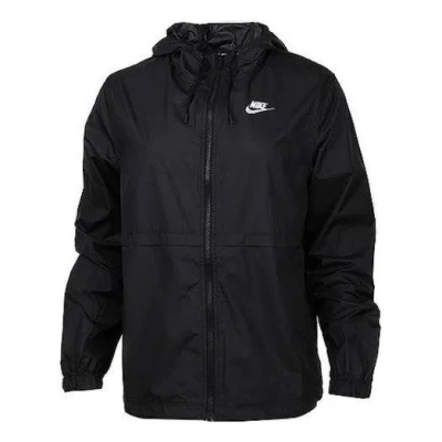 NIKE (WMNS) Nike Sportswear Essential Repel Woven Jacket Asia Sizing 'Black'