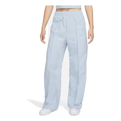 NIKE (WMNS) Nike Sportswear Everything Wovens Mid-Rise Open-Hem Trousers 'Light Armoury Blue'