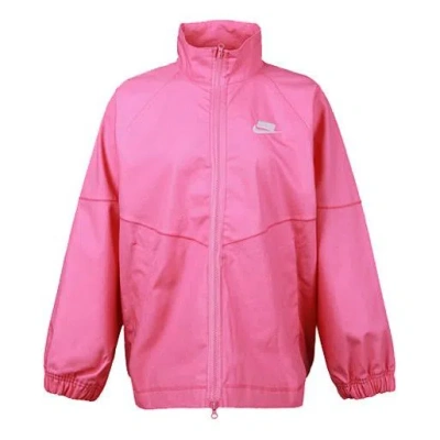 NIKE (WMNS) Nike Sportswear Jacket 'Purplepink White'