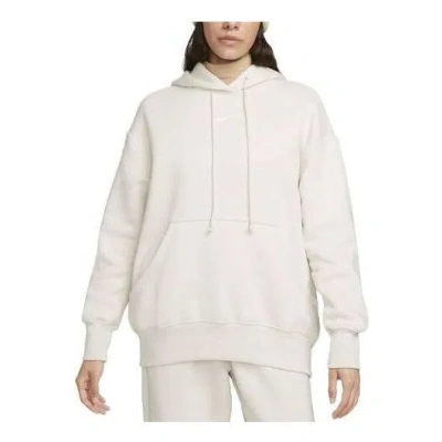 NIKE (WMNS) Nike Sportswear Phoenix Fleece Oversized Pullover Hoodie 'Light Orewood Brown'