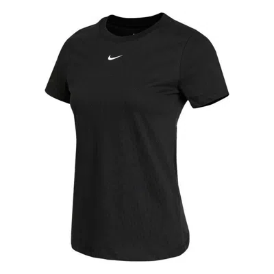 NIKE (WMNS) Nike Sportswear Sport TrainingBreathable Fabric Knitting Short Sleeve T-Shirt Black
