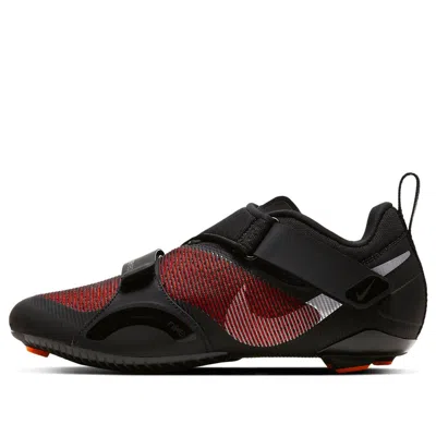 NIKE (WMNS) Nike SuperRep Cycle 'Black Hyper Crimson'