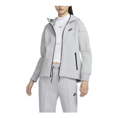 NIKE (WMNS) Nike Tech Fleece Full Zip Hoodie 'Grey'