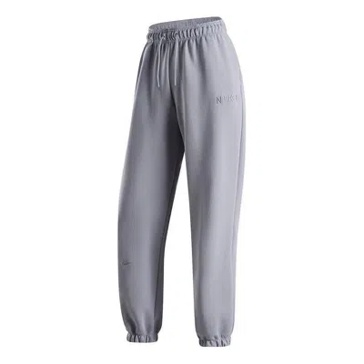 NIKE (WMNS) Nike Training Sports Leg Knitted Trousers 'Grey'