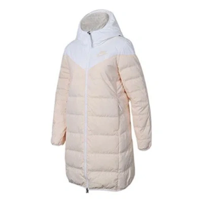 NIKE (WMNS) Nike Windrunner Down Fill Rev Parka 'Pink White'