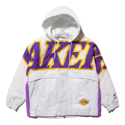 NIKE (WMNS) Nike x AMBUSH NBA Collection Jacket 'Lakers - White'