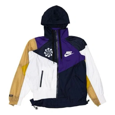 NIKE (WMNS) Nike x sacai Hooded Anorak 'Obsidian Court Purple'