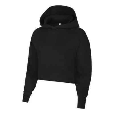 NIKE (WMNS) Nike Yoga Luxe Solid Color Short Long Sleeves Hoodie Black