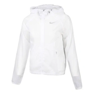 NIKE (WMNS) Nike Zipper Cardigan hooded Running Jacket White