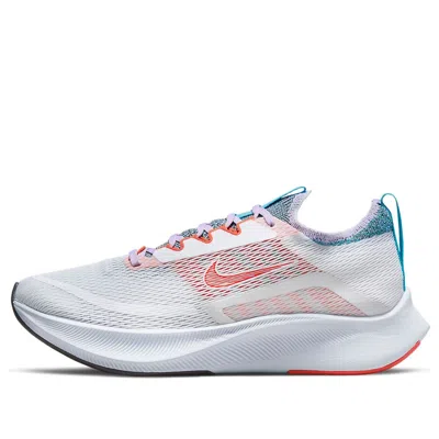 NIKE (WMNS) Nike Zoom Fly 4 'White Team Orange Lilac'
