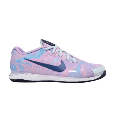 NIKE WMNS NIKECOURT AIR ZOOM VAPOR PRO 'PINK FOAM GLACIER BLUE'
