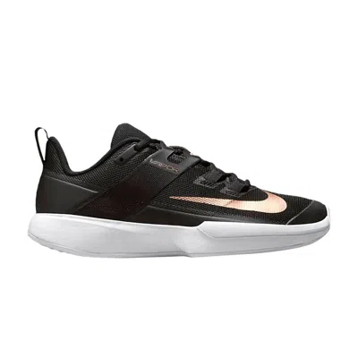 NIKE WMNS NIKECOURT VAPOR LITE 'BLACK METALLIC RED BRONZE'
