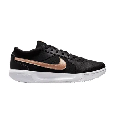 NIKE WMNS NIKECOURT ZOOM LITE 3 'BLACK METALLIC RED BRONZE'
