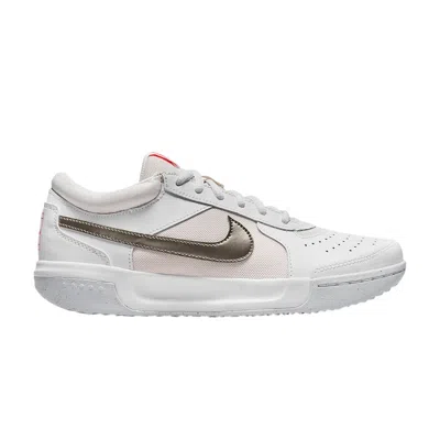 NIKE WMNS NIKECOURT ZOOM LITE 3 'WHITE METALLIC PEWTER'