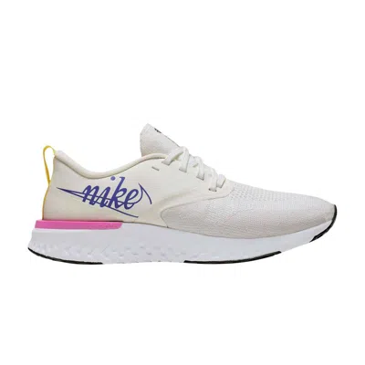 NIKE WMNS ODYSSEY REACT 2 FLYKNIT JDI 'SUMMIT WHITE PSYCHIC PURPLE'