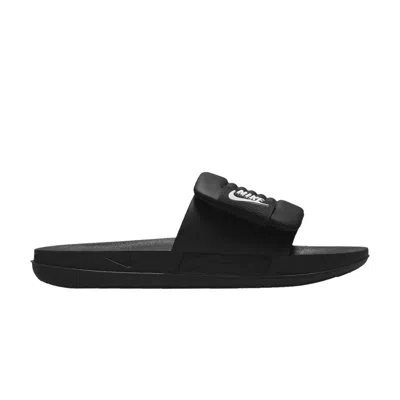 NIKE WMNS OFFCOURT ADJUST SLIDE 'BLACK WHITE'