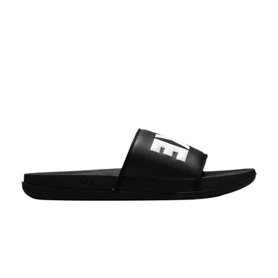 NIKE WMNS OFFCOURT SLIDE 'BLACK WHITE'
