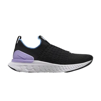 NIKE WMNS REACT PHANTOM RUN FLYKNIT 2 'BLACK LILAC'