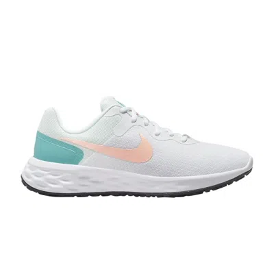 NIKE WMNS REVOLUTION 6 'WHITE WASHED TEAL'