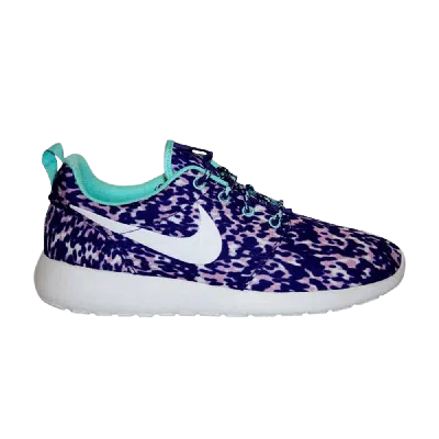 NIKE NIKE WMNS ROSHE RUN PRINT 'MAGENTA COURT PURPLE'