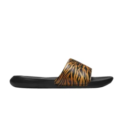 NIKE WMNS VICTORI ONE PRINTED SLIDE 'CHEETAH PRINT - BLACK'