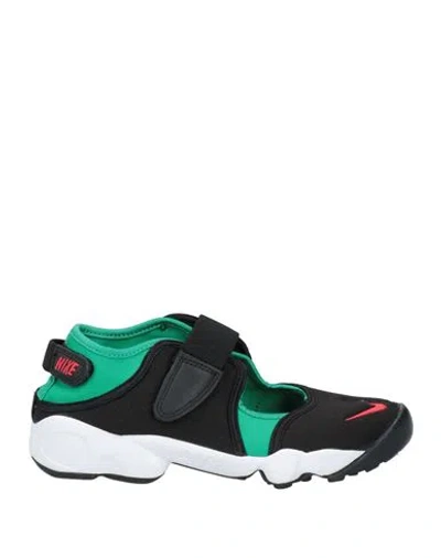 NIKE NIKE WOMAN BALLET FLATS BLACK SIZE 8 TEXTILE FIBERS