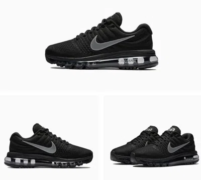 NIKE NIKE WOMEN'S AIR MAX 2017 849560 001 SHOES SNEAKERS TRIPLE TORCH SHOX BLACK