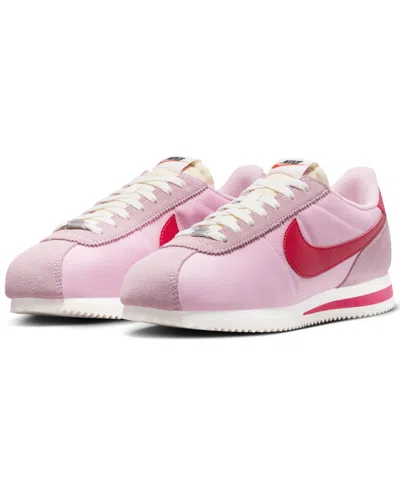 NIKE WOMEN'S CORTEZ TEXTILE CASUAL SNEAKERS FROM FINISH LINE