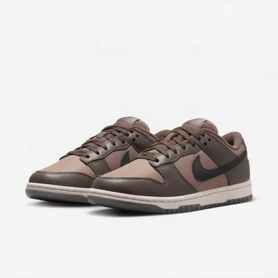 NIKE WOMEN'S DUNK LOW SNEAKER IN IRONSTONE/ANTHRACITE-MINK BROWN