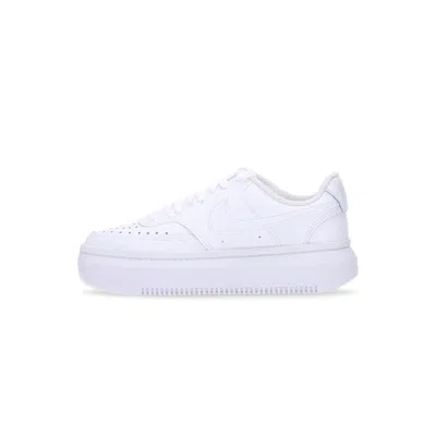 NIKE WOMEN'S LOW SHOE W COURT VISION HIGH LTR WHITE/WHITE/WHITE